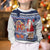 Yule Goat Joulupukki Finnish Christmas Kid Ugly Christmas Sweater Scandinavian Pattern - Wonder Print Shop