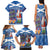 Santa Claus Thistle Scottish Christmas Family Matching Tank Maxi Dress and Hawaiian Shirt Tartan Pattern - Wonder Print Shop