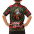 Santa and Higland Cows Scottish Christmas Family Matching Long Sleeve Bodycon Dress and Hawaiian Shirt Tartan Pattern - Wonder Print Shop