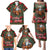 Santa and Higland Cows Scottish Christmas Family Matching Puletasi and Hawaiian Shirt Tartan Pattern - Wonder Print Shop