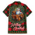 Santa and Higland Cows Scottish Christmas Family Matching Puletasi and Hawaiian Shirt Tartan Pattern - Wonder Print Shop