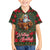 Santa and Higland Cows Scottish Christmas Family Matching Puletasi and Hawaiian Shirt Tartan Pattern - Wonder Print Shop