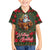 Santa and Higland Cows Scottish Christmas Hawaiian Shirt Tartan Pattern - Wonder Print Shop