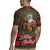 Santa and Higland Cows Scottish Christmas Rugby Jersey Tartan Pattern - Wonder Print Shop