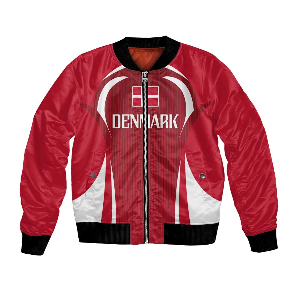 Denmark Football 2024 Go Champion Bomber Jacket - Wonder Print Shop