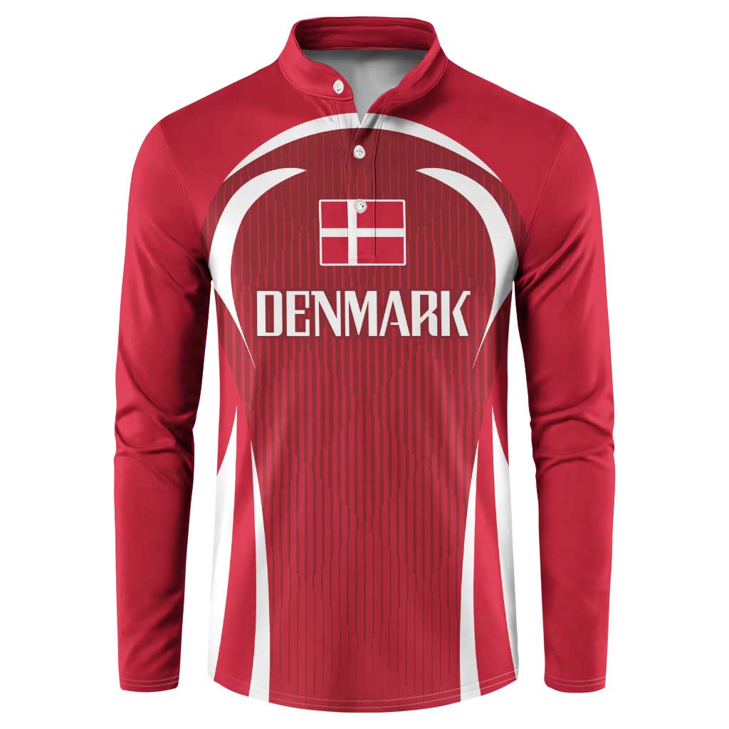 Denmark Football 2024 Go Champion Button Sweatshirt - Wonder Print Shop