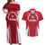 Denmark Football 2024 Go Champion Couples Matching Off Shoulder Maxi Dress and Hawaiian Shirt - Wonder Print Shop