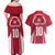 Denmark Football 2024 Go Champion Couples Matching Off Shoulder Maxi Dress and Hawaiian Shirt - Wonder Print Shop