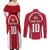 Denmark Football 2024 Go Champion Couples Matching Off Shoulder Maxi Dress and Long Sleeve Button Shirt - Wonder Print Shop