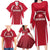 Denmark Football 2024 Go Champion Family Matching Long Sleeve Bodycon Dress and Hawaiian Shirt - Wonder Print Shop