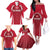 Denmark Football 2024 Go Champion Family Matching Off The Shoulder Long Sleeve Dress and Hawaiian Shirt - Wonder Print Shop