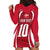 Denmark Football 2024 Go Champion Hoodie Dress - Wonder Print Shop