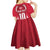 Denmark Football 2024 Go Champion Kid Short Sleeve Dress - Wonder Print Shop