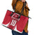 Denmark Football 2024 Go Champion Leather Tote Bag - Wonder Print Shop