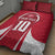 Denmark Football 2024 Go Champion Quilt Bed Set