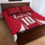 Denmark Football 2024 Go Champion Quilt Bed Set