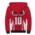 Denmark Football 2024 Go Champion Sherpa Hoodie