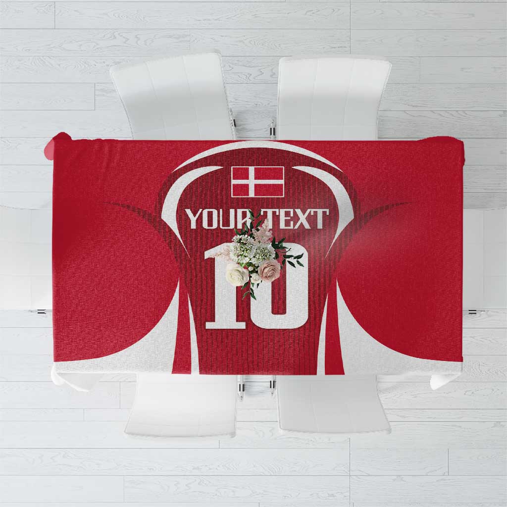 Denmark Football 2024 Go Champion Tablecloth