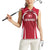 Denmark Football 2024 Go Champion Women Sleeveless Polo Shirt