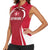 Denmark Football 2024 Go Champion Women Sleeveless Polo Shirt