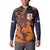 Netherlands Football 2024 Go Champion Button Sweatshirt - Wonder Print Shop