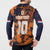 Netherlands Football 2024 Go Champion Button Sweatshirt - Wonder Print Shop