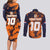 Netherlands Football 2024 Go Champion Couples Matching Long Sleeve Bodycon Dress and Long Sleeve Button Shirt - Wonder Print Shop