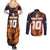 Netherlands Football 2024 Go Champion Couples Matching Summer Maxi Dress and Long Sleeve Button Shirt - Wonder Print Shop