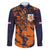 Netherlands Football 2024 Go Champion Family Matching Long Sleeve Bodycon Dress and Hawaiian Shirt - Wonder Print Shop