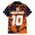 Netherlands Football 2024 Go Champion Family Matching Off The Shoulder Long Sleeve Dress and Hawaiian Shirt - Wonder Print Shop