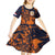 Netherlands Football 2024 Go Champion Kid Short Sleeve Dress - Wonder Print Shop