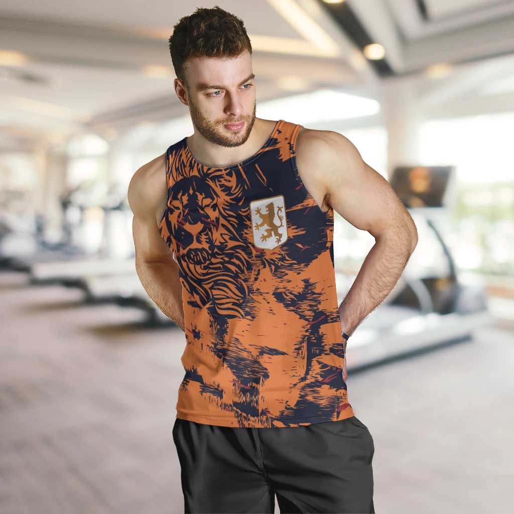 Netherlands Football 2024 Go Champion Men Tank Top