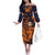 Netherlands Football 2024 Go Champion Off The Shoulder Long Sleeve Dress - Wonder Print Shop