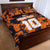 Netherlands Football 2024 Go Champion Quilt Bed Set