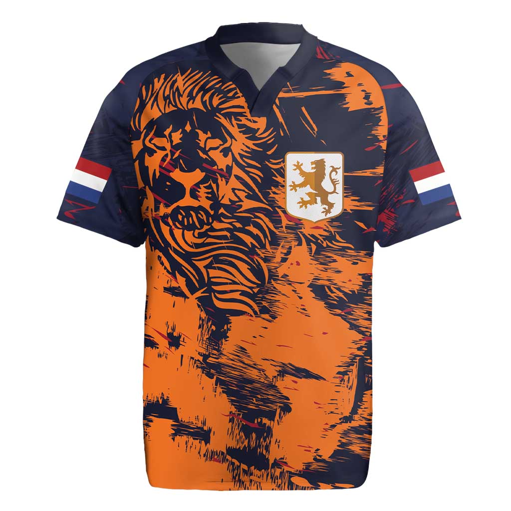 Netherlands Football 2024 Go Champion Rugby Jersey