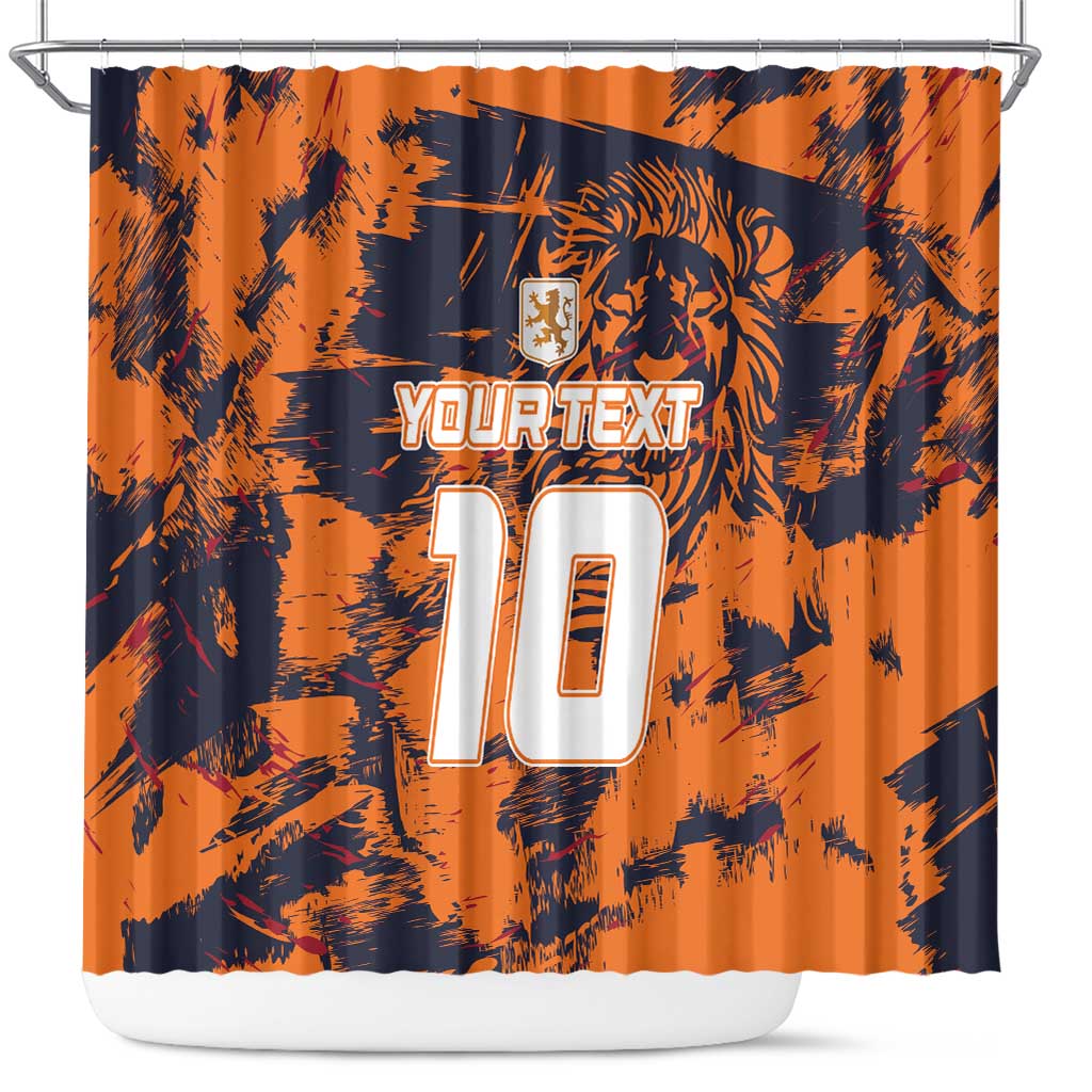 Netherlands Football 2024 Go Champion Shower Curtain