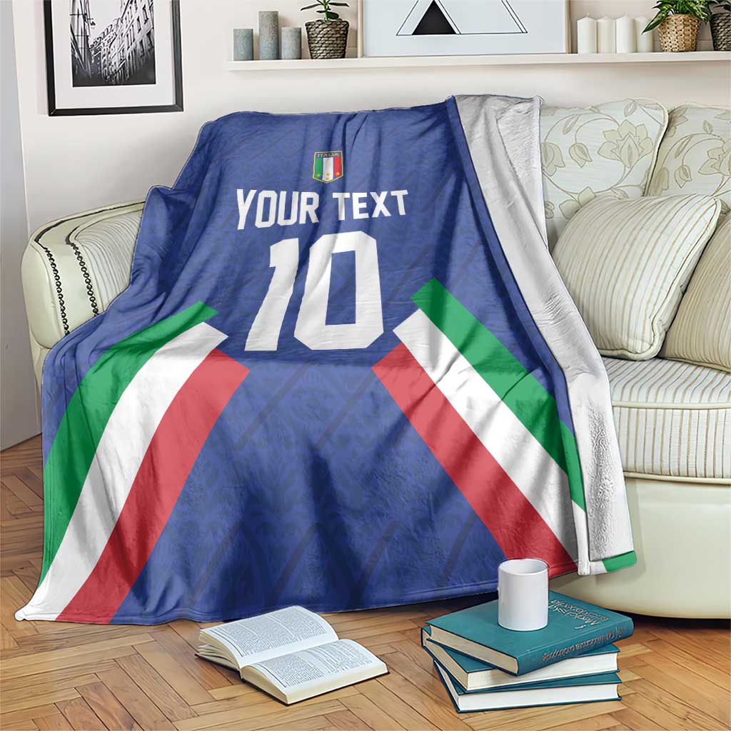 Italy Football 2024 Go Champion Blanket