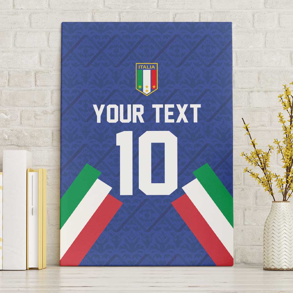 Italy Football 2024 Go Champion Canvas Wall Art - Wonder Print Shop