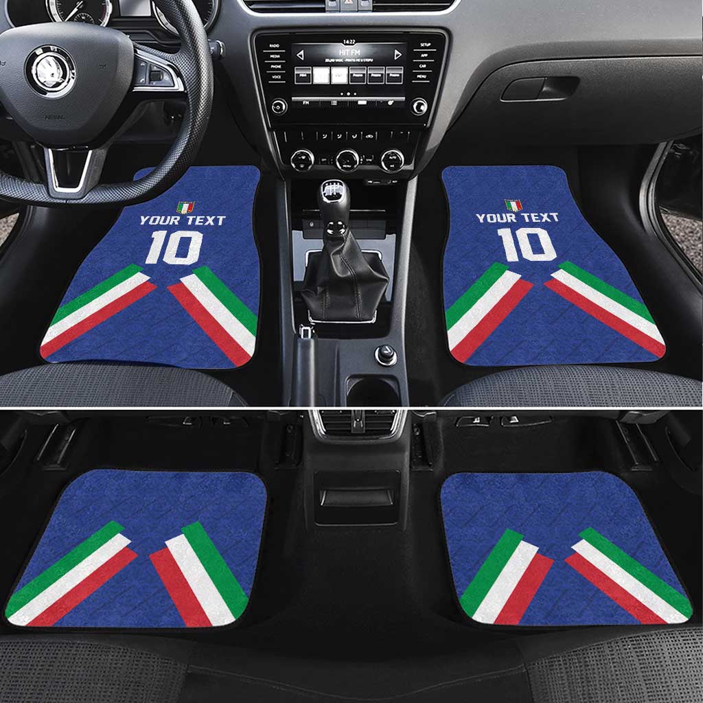 Italy Football 2024 Go Champion Car Mats - Wonder Print Shop