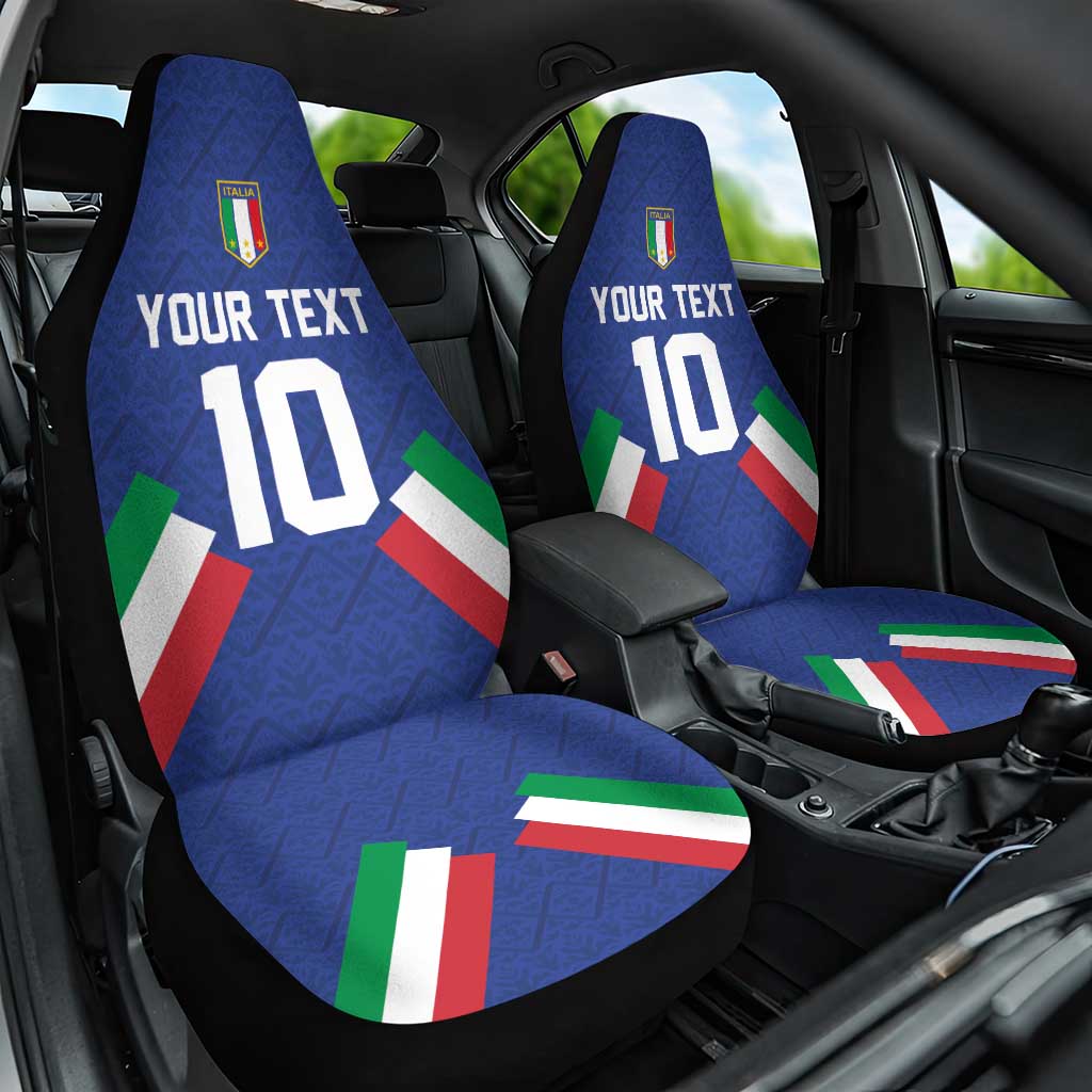 Italy Football 2024 Go Champion Car Seat Cover - Wonder Print Shop