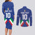 Italy Football 2024 Go Champion Couples Matching Long Sleeve Bodycon Dress and Long Sleeve Button Shirt - Wonder Print Shop