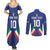 Italy Football 2024 Go Champion Couples Matching Summer Maxi Dress and Long Sleeve Button Shirt - Wonder Print Shop