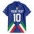 Italy Football 2024 Go Champion Family Matching Off The Shoulder Long Sleeve Dress and Hawaiian Shirt - Wonder Print Shop