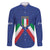 Italy Football 2024 Go Champion Family Matching Off The Shoulder Long Sleeve Dress and Hawaiian Shirt - Wonder Print Shop