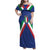 Italy Football 2024 Go Champion Family Matching Off Shoulder Maxi Dress and Hawaiian Shirt - Wonder Print Shop