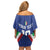 Italy Football 2024 Go Champion Family Matching Off Shoulder Short Dress and Hawaiian Shirt - Wonder Print Shop