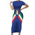 Italy Football 2024 Go Champion Family Matching Short Sleeve Bodycon Dress and Hawaiian Shirt - Wonder Print Shop