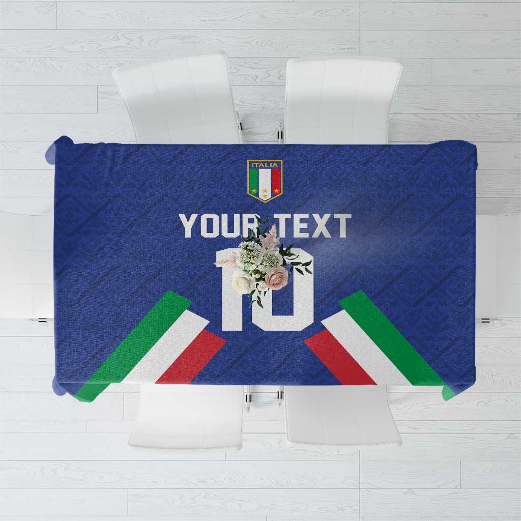 Italy Football 2024 Go Champion Tablecloth