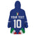 Italy Football 2024 Go Champion Wearable Blanket Hoodie