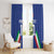 Italy Football 2024 Go Champion Window Curtain